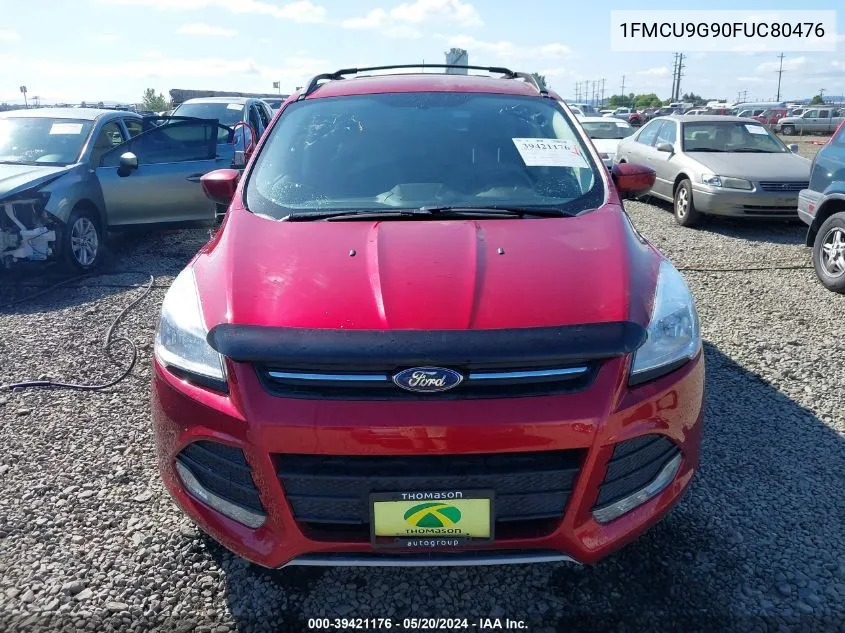 2015 Ford Escape Se VIN: 1FMCU9G90FUC80476 Lot: 39421176