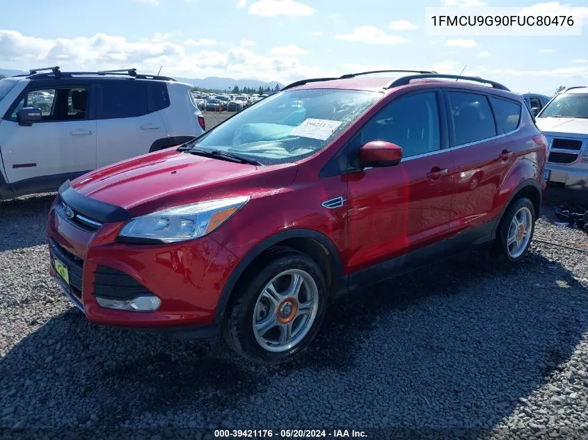 2015 Ford Escape Se VIN: 1FMCU9G90FUC80476 Lot: 39421176