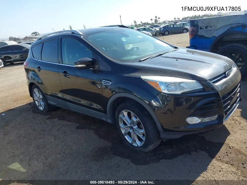 1FMCU0J9XFUA17805 2015 Ford Escape Titanium