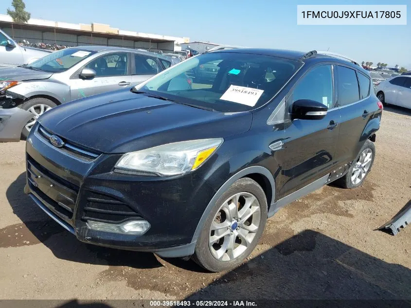 1FMCU0J9XFUA17805 2015 Ford Escape Titanium