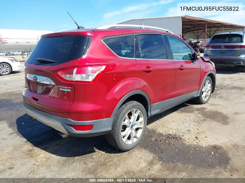 1FMCU0J95FUC55822 2015 Ford Escape Titanium