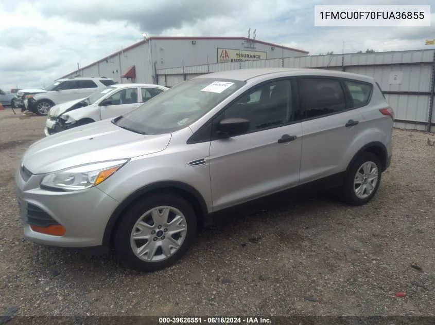 2015 Ford Escape S VIN: 1FMCU0F70FUA36855 Lot: 39626551