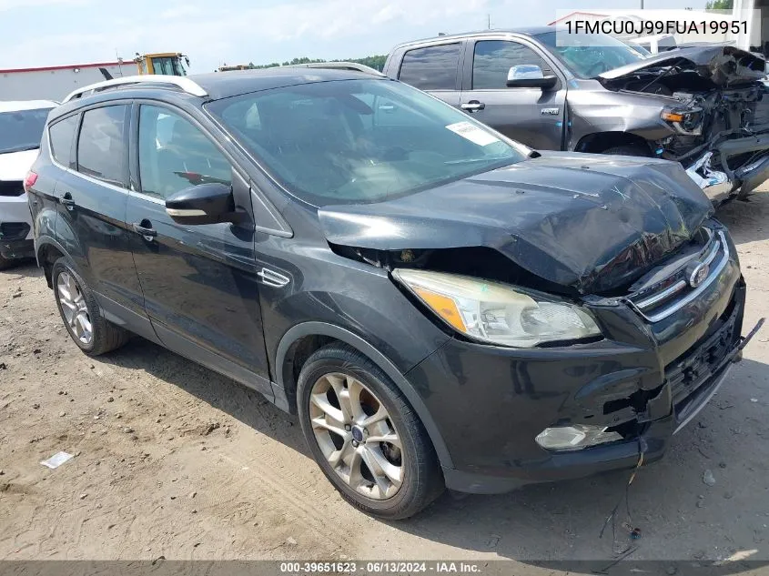 2015 Ford Escape Titanium VIN: 1FMCU0J99FUA19951 Lot: 39651623