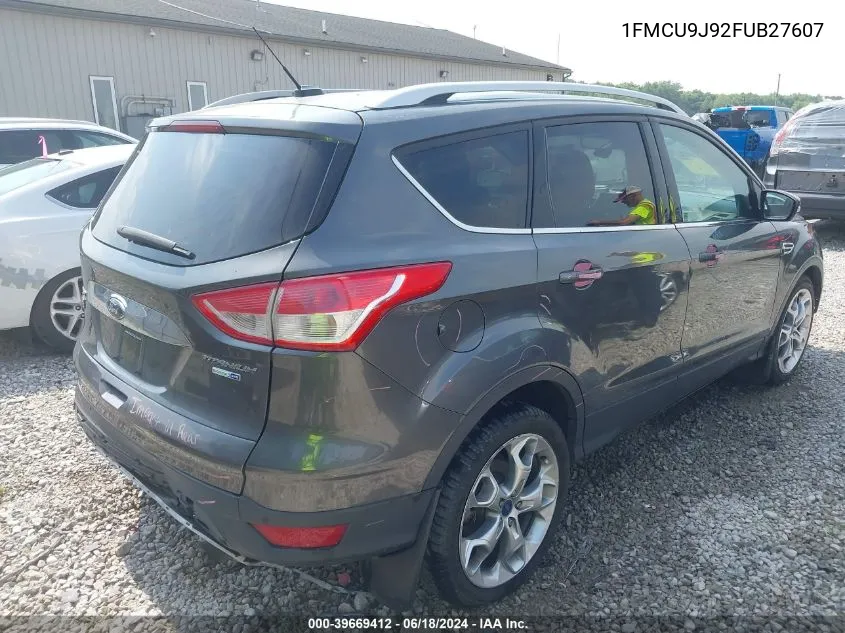 1FMCU9J92FUB27607 2015 Ford Escape Titanium