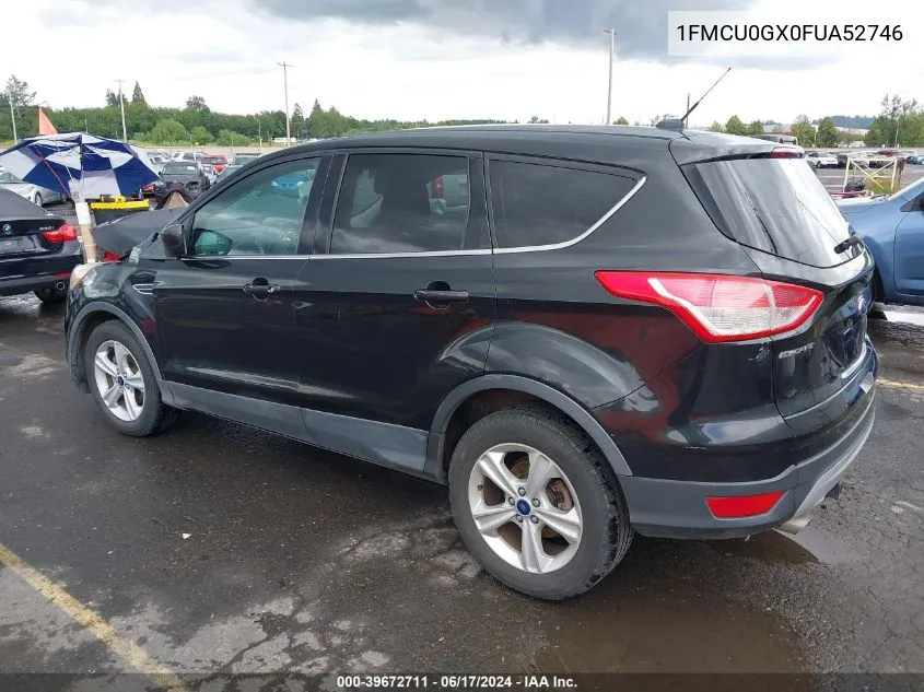 1FMCU0GX0FUA52746 2015 Ford Escape Se