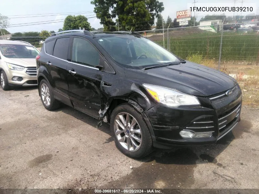 1FMCU0GX0FUB39210 2015 Ford Escape Se