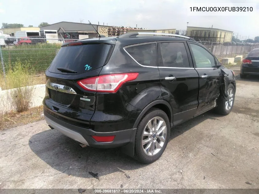 1FMCU0GX0FUB39210 2015 Ford Escape Se