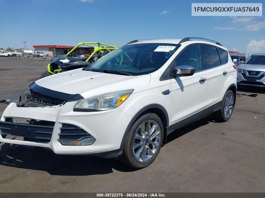 1FMCU9GXXFUA57649 2015 Ford Escape Se