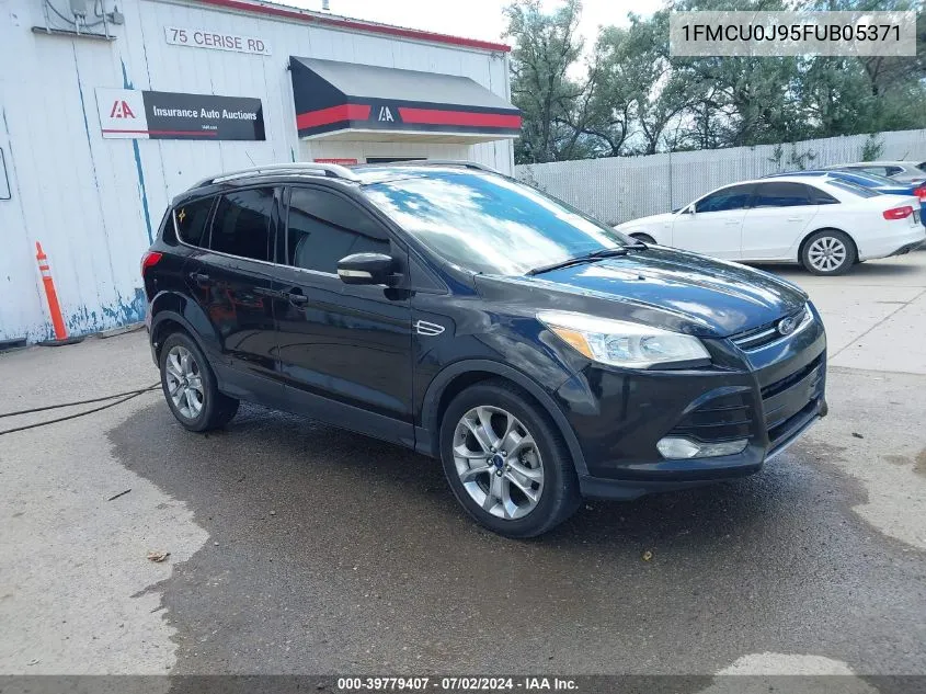 2015 Ford Escape Titanium VIN: 1FMCU0J95FUB05371 Lot: 39779407