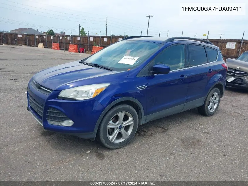 2015 Ford Escape Se VIN: 1FMCU0GX7FUA09411 Lot: 39786524