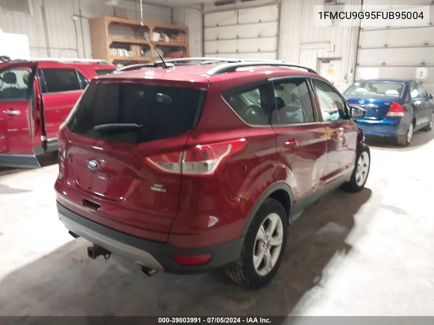 2015 Ford Escape Se VIN: 1FMCU9G95FUB95004 Lot: 39803991