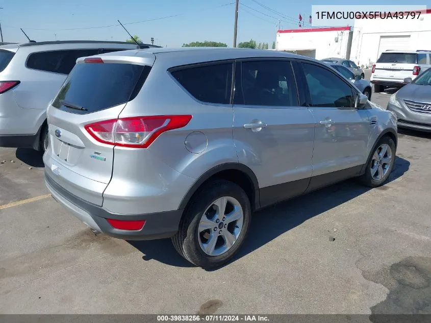 1FMCU0GX5FUA43797 2015 Ford Escape Se