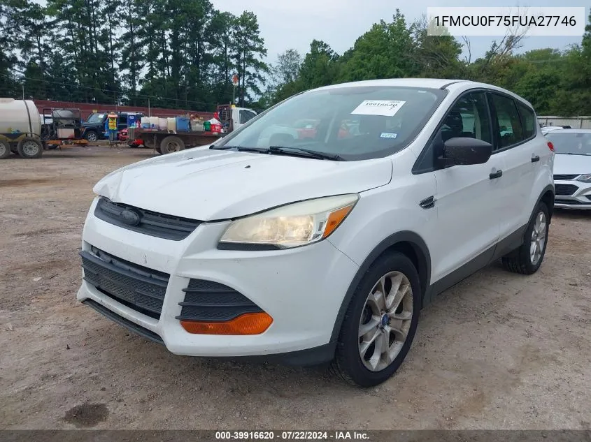 2015 Ford Escape S VIN: 1FMCU0F75FUA27746 Lot: 39916620