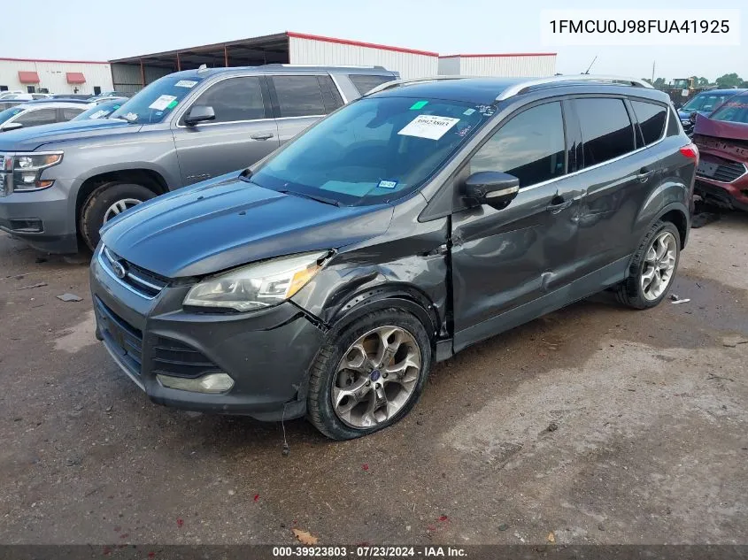 2015 Ford Escape Titanium VIN: 1FMCU0J98FUA41925 Lot: 39923803