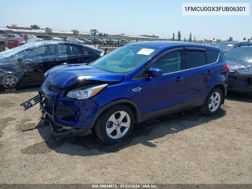 1FMCU0GX3FUB06301 2015 Ford Escape Se