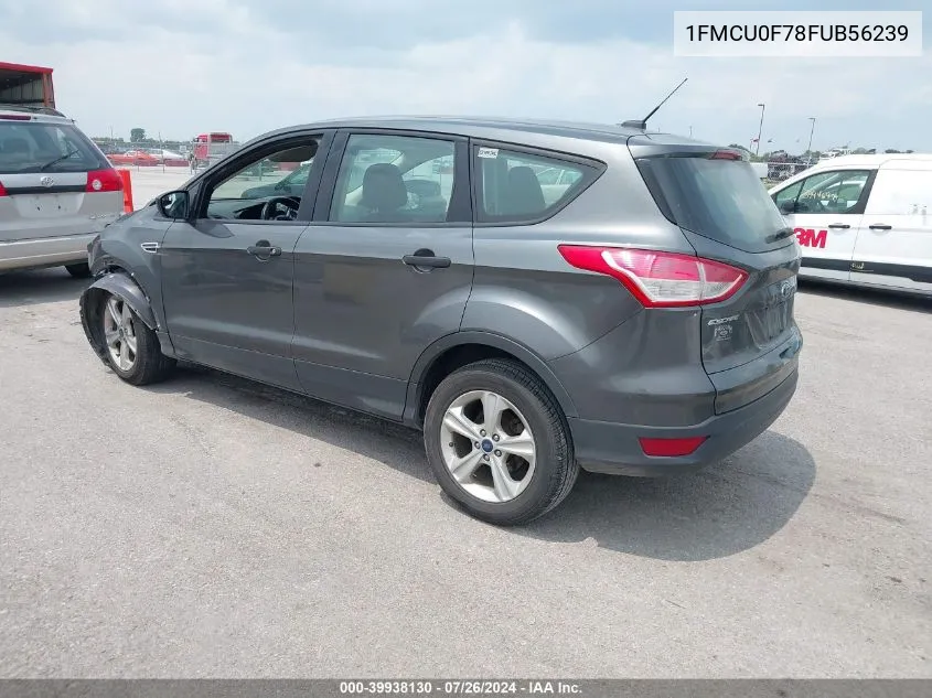 2015 Ford Escape S VIN: 1FMCU0F78FUB56239 Lot: 39938130