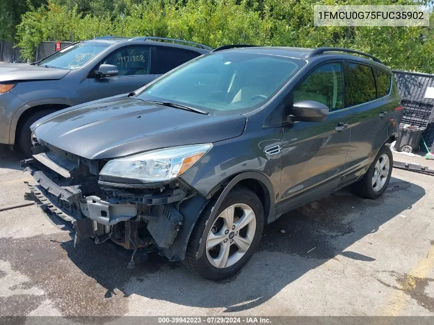 1FMCU0G75FUC35902 2015 Ford Escape Se