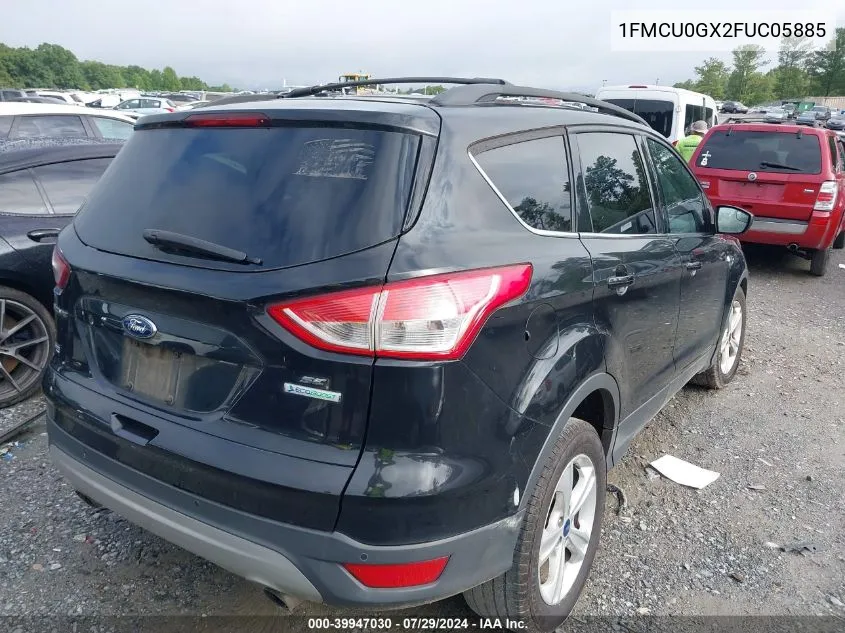 1FMCU0GX2FUC05885 2015 Ford Escape Se