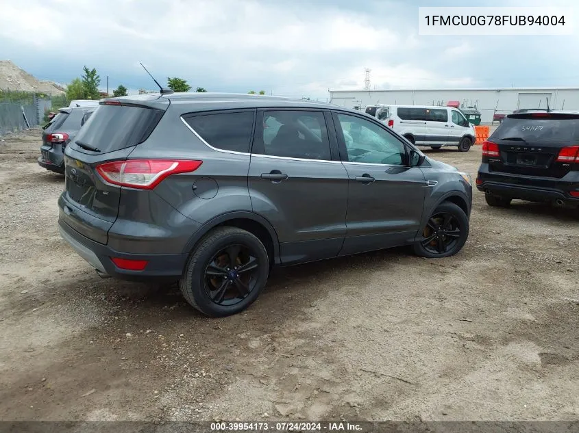 1FMCU0G78FUB94004 2015 Ford Escape Se