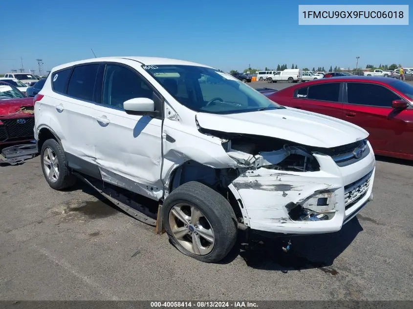 1FMCU9GX9FUC06018 2015 Ford Escape Se