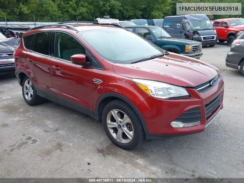 1FMCU9GX5FUB83918 2015 Ford Escape Se