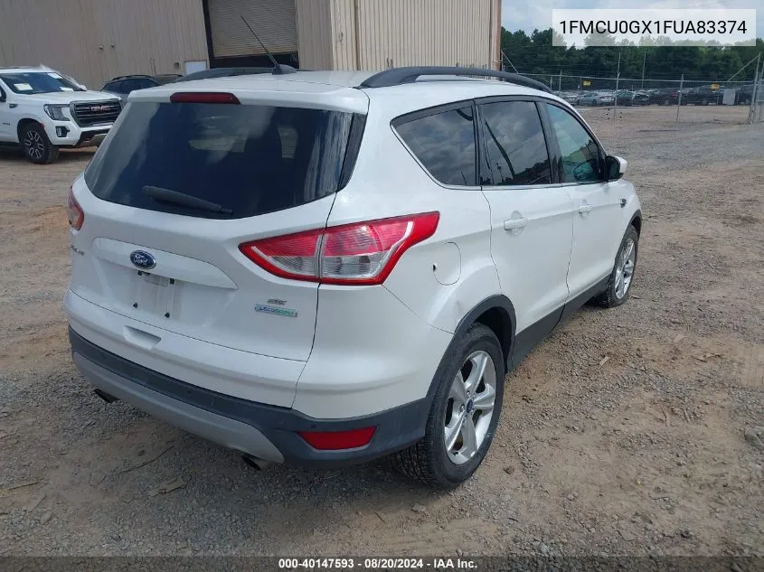 1FMCU0GX1FUA83374 2015 Ford Escape Se