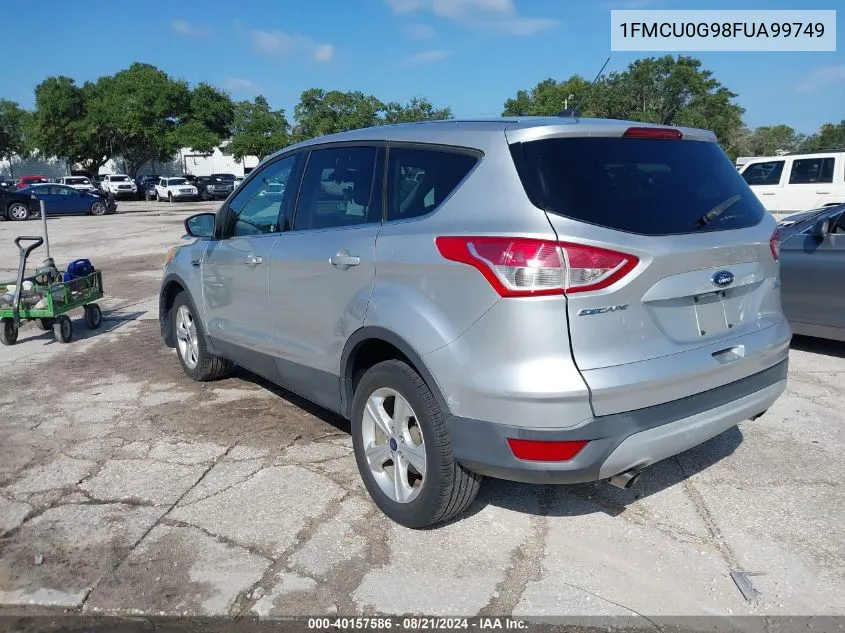 2015 Ford Escape Se VIN: 1FMCU0G98FUA99749 Lot: 40157586