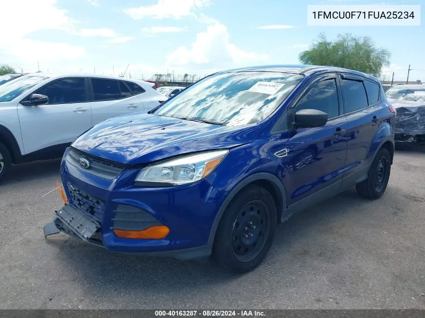 2015 Ford Escape S VIN: 1FMCU0F71FUA25234 Lot: 40163287