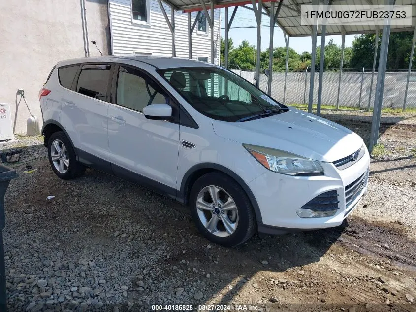 2015 Ford Escape Se VIN: 1FMCU0G72FUB23753 Lot: 40185828