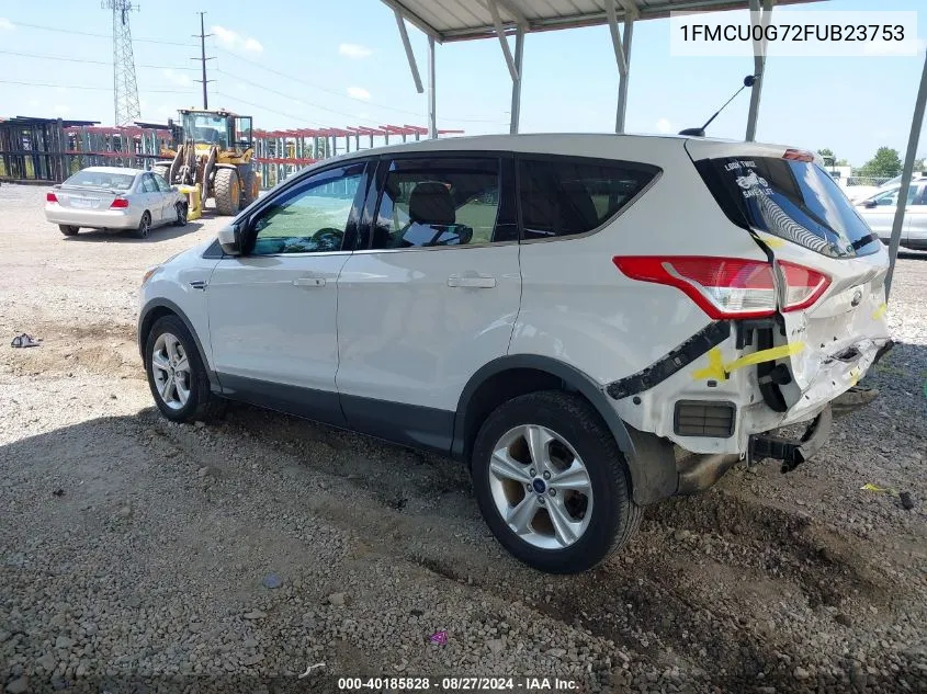 2015 Ford Escape Se VIN: 1FMCU0G72FUB23753 Lot: 40185828