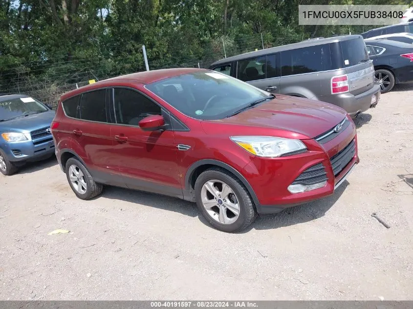 1FMCU0GX5FUB38408 2015 Ford Escape Se