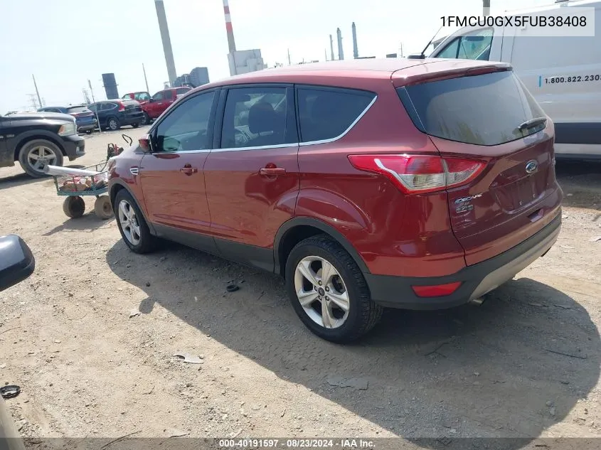 1FMCU0GX5FUB38408 2015 Ford Escape Se