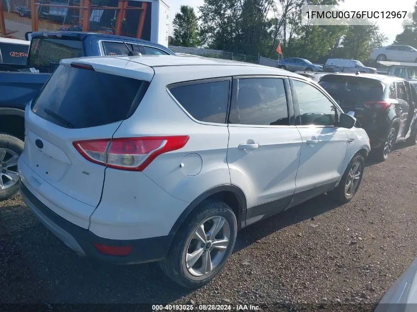 1FMCU0G76FUC12967 2015 Ford Escape Se