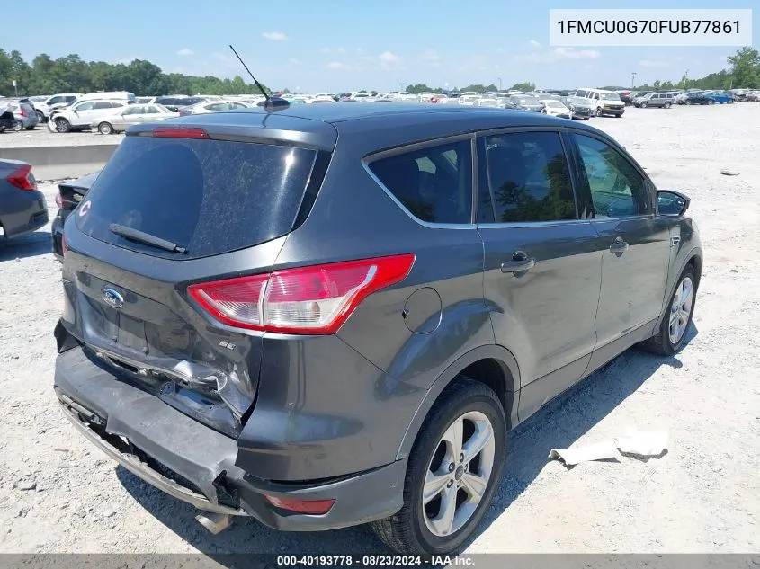 1FMCU0G70FUB77861 2015 Ford Escape Se