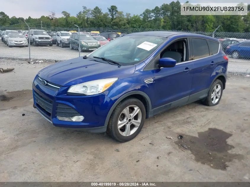 2015 Ford Escape Se VIN: 1FMCU9GX2FUB23756 Lot: 40199819