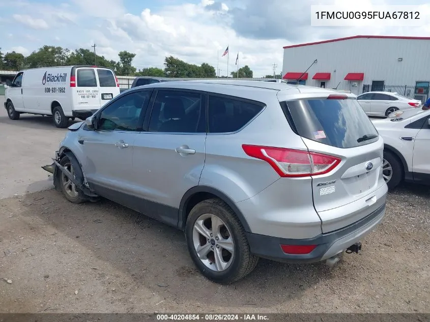 2015 Ford Escape Se VIN: 1FMCU0G95FUA67812 Lot: 40204854