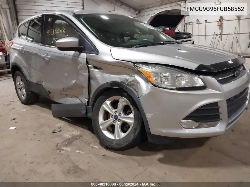 1FMCU9G95FUB58552 2015 Ford Escape Se