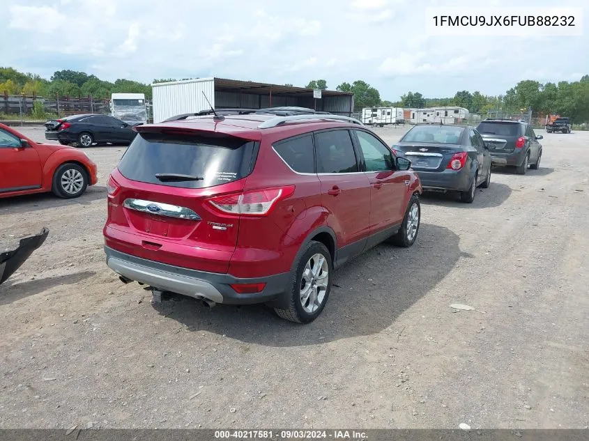 2015 Ford Escape Titanium VIN: 1FMCU9JX6FUB88232 Lot: 40217581