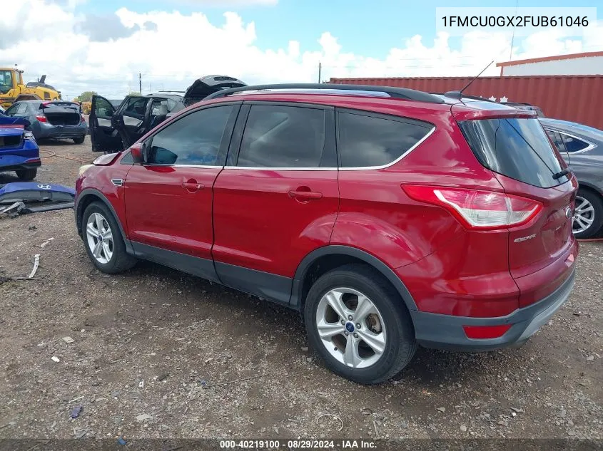 1FMCU0GX2FUB61046 2015 Ford Escape Se