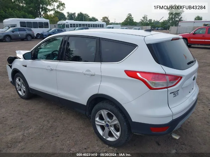 1FMCU9GXXFUB43284 2015 Ford Escape Se