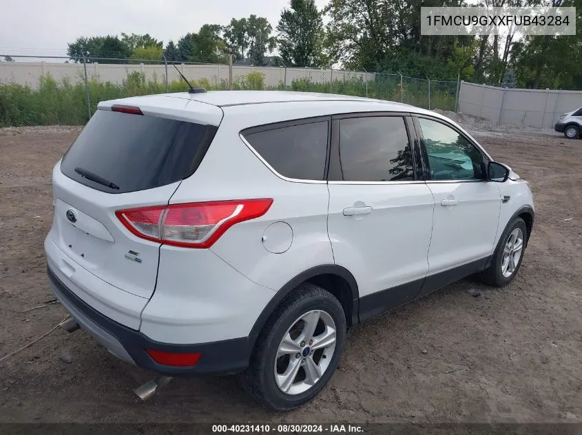 1FMCU9GXXFUB43284 2015 Ford Escape Se