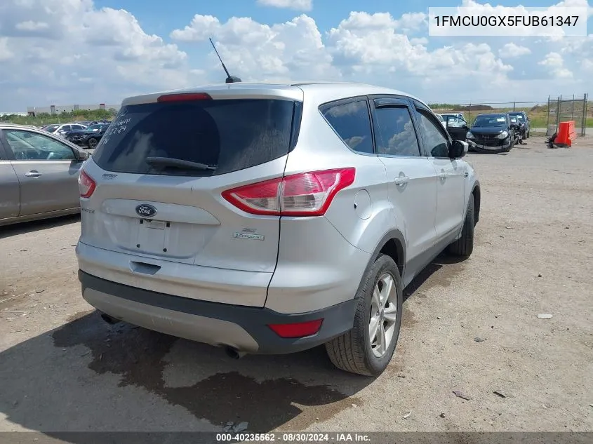 1FMCU0GX5FUB61347 2015 Ford Escape Se