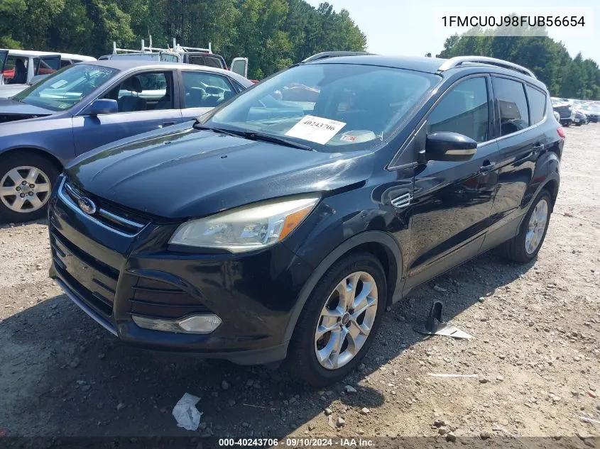 2015 Ford Escape Titanium VIN: 1FMCU0J98FUB56654 Lot: 40243706