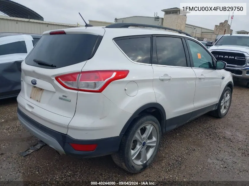 2015 Ford Escape Se VIN: 1FMCU0GX4FUB29750 Lot: 40244080