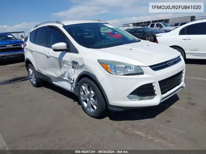 1FMCU0J92FUB41020 2015 Ford Escape Titanium