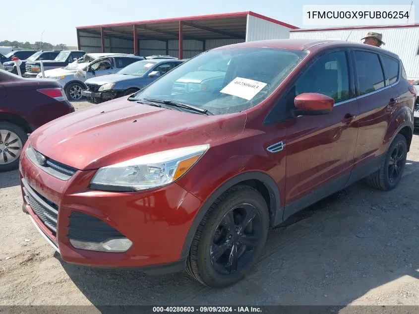 2015 Ford Escape Se VIN: 1FMCU0GX9FUB06254 Lot: 40280603