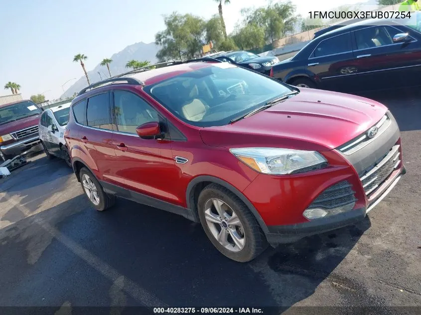 2015 Ford Escape Se VIN: 1FMCU0GX3FUB07254 Lot: 40283275