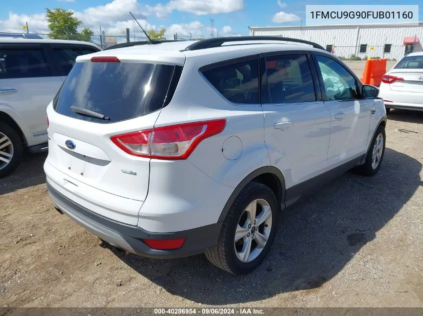 2015 Ford Escape Se VIN: 1FMCU9G90FUB01160 Lot: 40286954