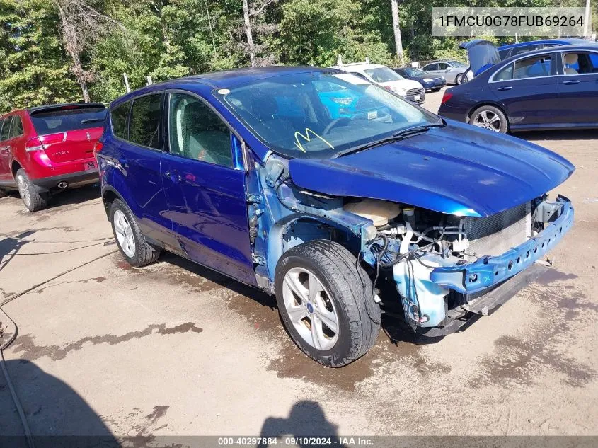 2015 Ford Escape Se VIN: 1FMCU0G78FUB69264 Lot: 40297884