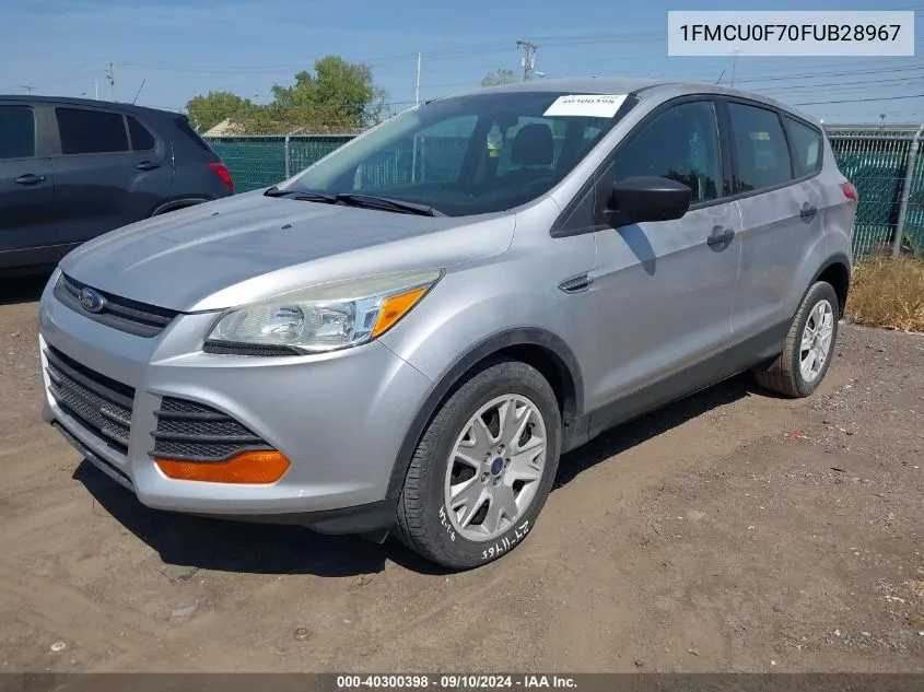 2015 Ford Escape S VIN: 1FMCU0F70FUB28967 Lot: 40300398